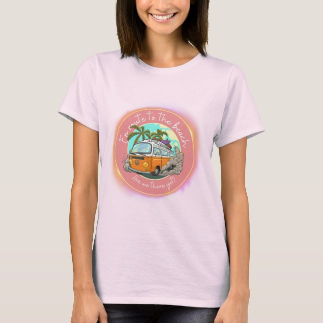 T-shirt plage (Devant)