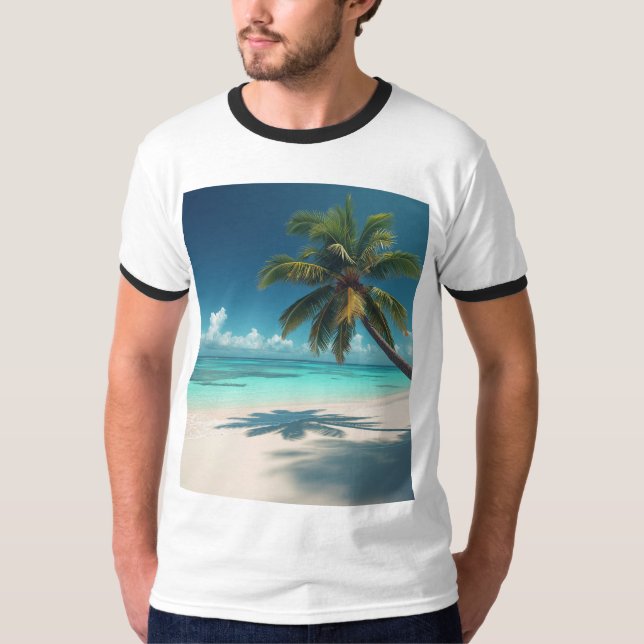 T-shirt Plage (Devant)