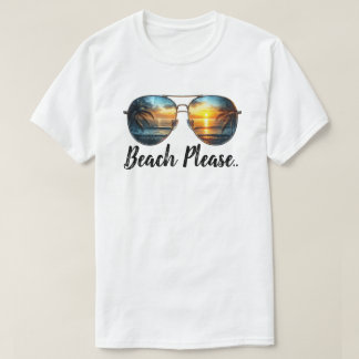 T-shirt Plage
