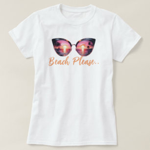 T-shirt Plage