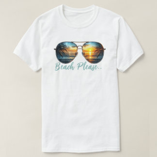 T-shirt Plage