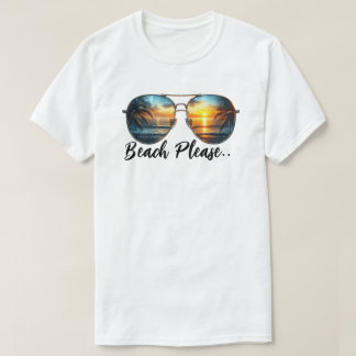 T-shirt Plage