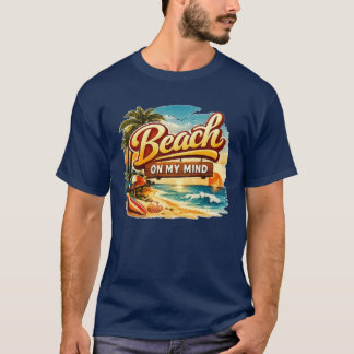 T-SHIRT PLAGE À L'ESPRIT