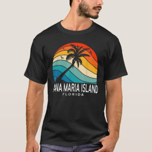 T-shirt Plage Anna Maria Island Plage Floride Plage Palm T