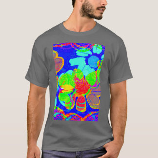 T-shirt Plage de Barcelone et style surf trippé coloré non