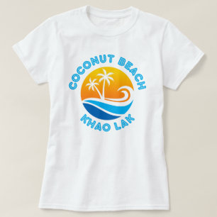 T-SHIRT PLAGE DE COCONUT-LAC KHAO