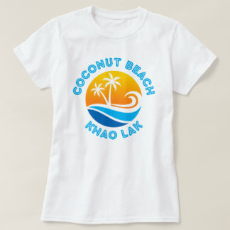 T-SHIRT PLAGE DE COCONUT-LAC KHAO
