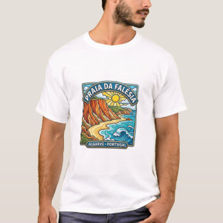 T-SHIRT PLAGE DE FALESIA ALGARVE PORTUGAL