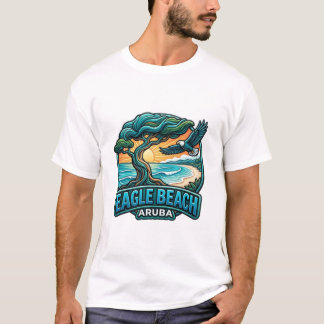 T-SHIRT PLAGE DE L'AIGLE ARUBA