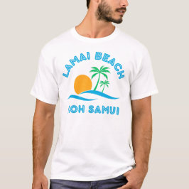 T-SHIRT PLAGE DE LAMAI KOH SAMUI