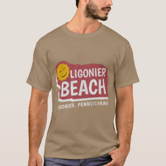 T-shirt Plage de Ligonier - Ligonier, PA
