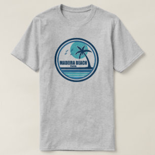 T-shirt Plage de Madeira Floride Palmiers Oiseaux