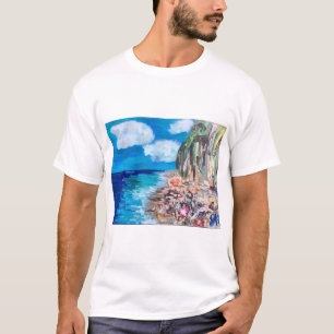 T-shirt Plage de Moonlight Beach, Encinitas