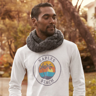 T-shirt Plage de Naples, Floride style classique défraîchi