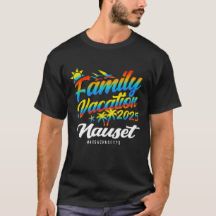 T-shirt Plage de Nauset Massachusetts Vacances en famille