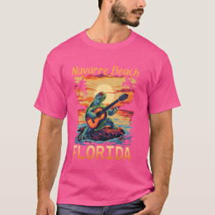 T-shirt Plage de Navarre Floride Turtle Lover été