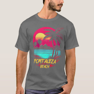 T-shirt Plage de Retrowave Fortaleza