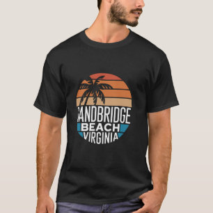 T-shirt Plage de Sandbridge États-Unis Virginie