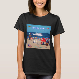 T-shirt Plage de Spring Lake NJ