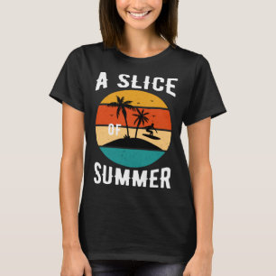 T-shirt Plage de surf vintage Retro Surfing Vacances été