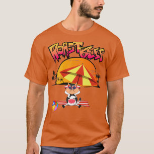 T-shirt Plage de vache à boeuf rôti T