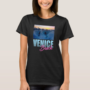 T-shirt Plage de Venise Californie Parc de Skateboard Couc