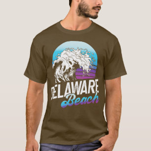 T-shirt Plage Delware