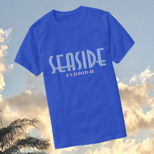 T-shirt Plage Floride Déco Typographie