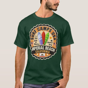 T-shirt Plage impériale Californie 1