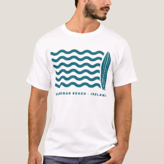 T-shirt Plage Irlande de Bundoran de surf