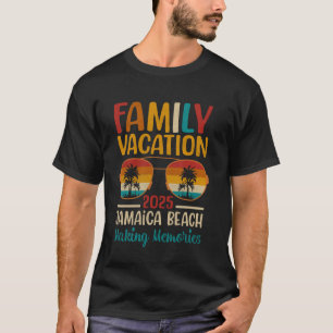 T-shirt Plage Jamaïque Texas Vacances Familiales Assorties