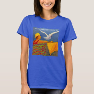T-shirt Plage/pièce en t de mouette et maître nageur de