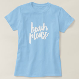 T-shirt Plage Please