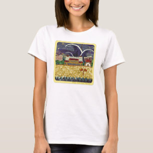 T-shirt Plage pourpre   Sydney de Bondi de ~ de brume de