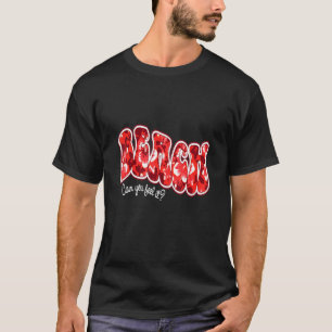T-shirt Plage Pouvez-Vous Sentir It Summer Vacation Design