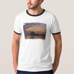 T-shirt Plage rêvant - banques externes, chemise d'OR