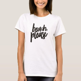 T-shirt Plage S'il vous plaît Débardeur