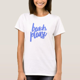 T-shirt Plage S'il vous plaît Débardeur