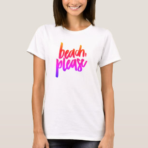 T-shirt Plage S'il vous plaît Débardeur
