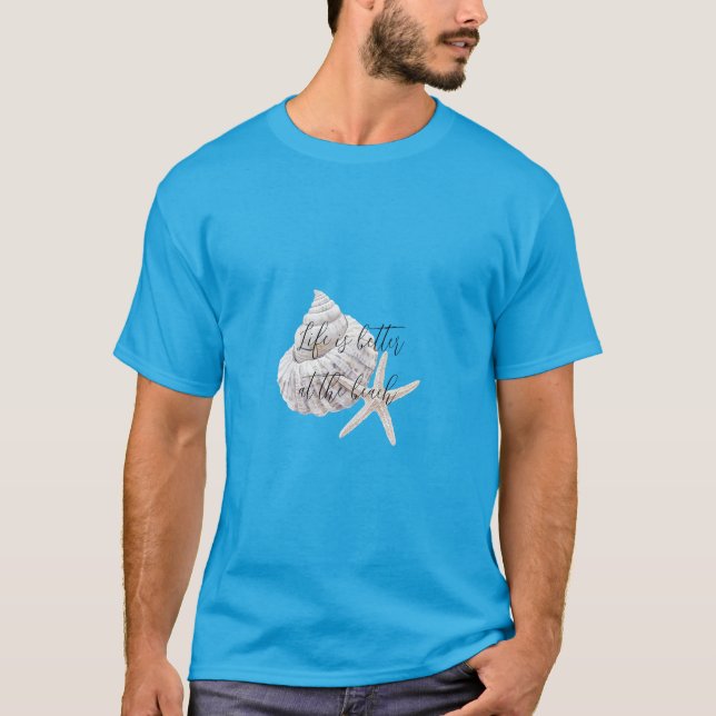 T-shirt Plage Starfish devis personnalisé (Devant)