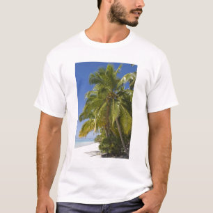 T-shirt Plage sur l'île One Foot, Aitutaki, Îles Cook