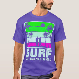 T-shirt Plage Surf Kitesurf Wakeboard Surfer 18