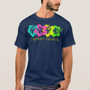 T-shirt Plage tropicale des îles Caïmans Surf des îles Caï