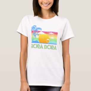 T-shirt Plage Vintage de Bora Bora