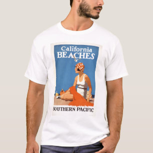 T-shirt Plages de la Californie