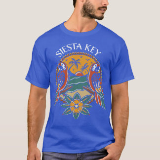T-shirt Plages de la côte ouest de Siesta Key Florida