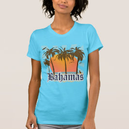 T-shirt Plages d'îles des Bahamas