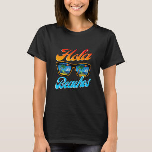 T-shirt Plages Hola Plages Lunettes de soleil Plage Été