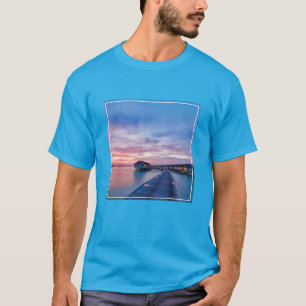 T-shirt Plages tropicales Bungalows Maldives