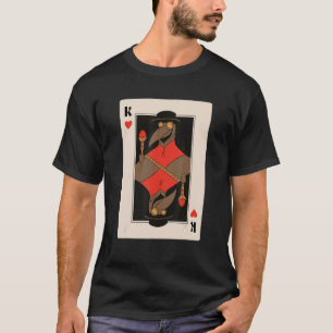 T-shirt Plague Docteur Carte de jeu Médiéval Déplaisant ob
